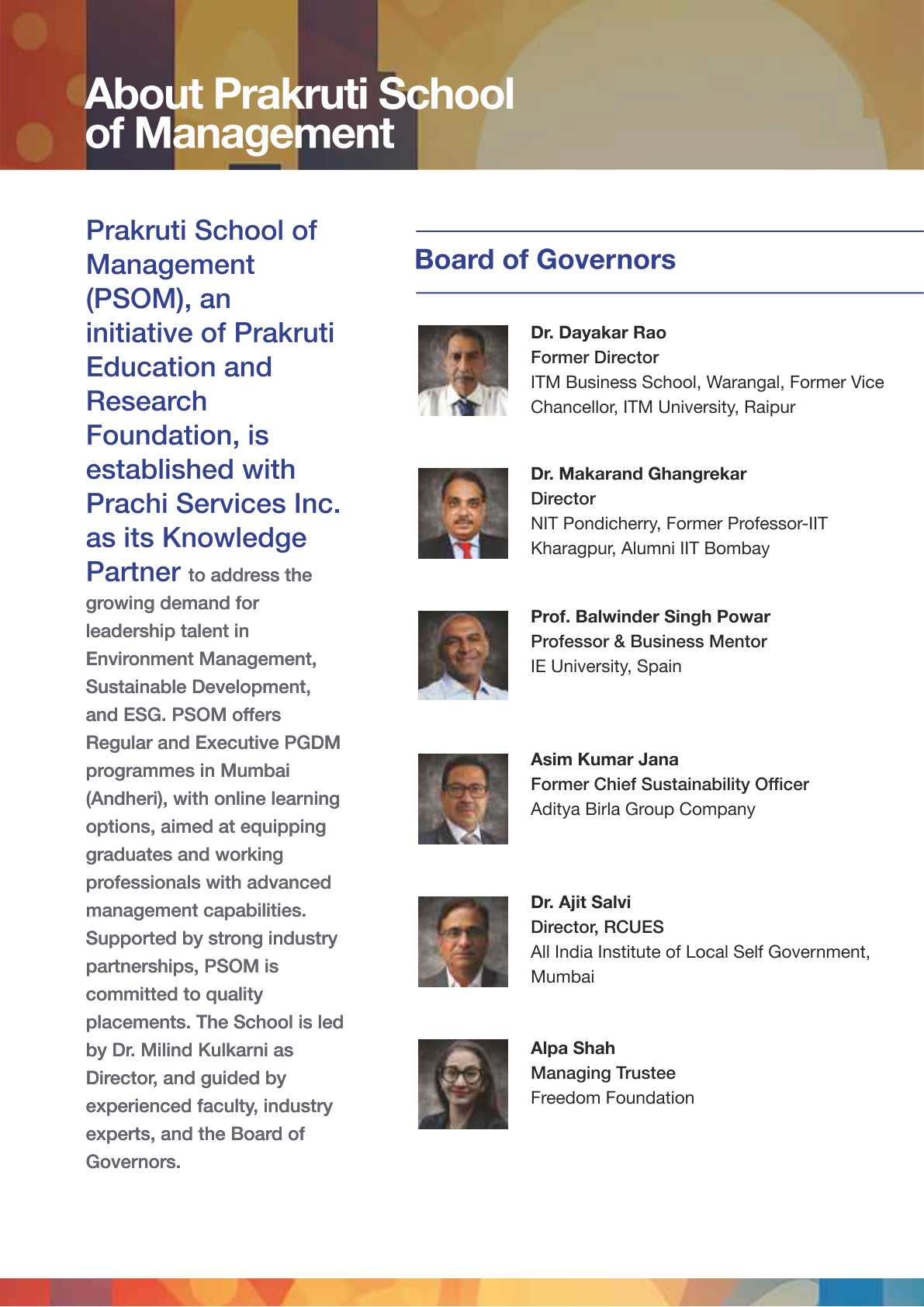 Board of Governors